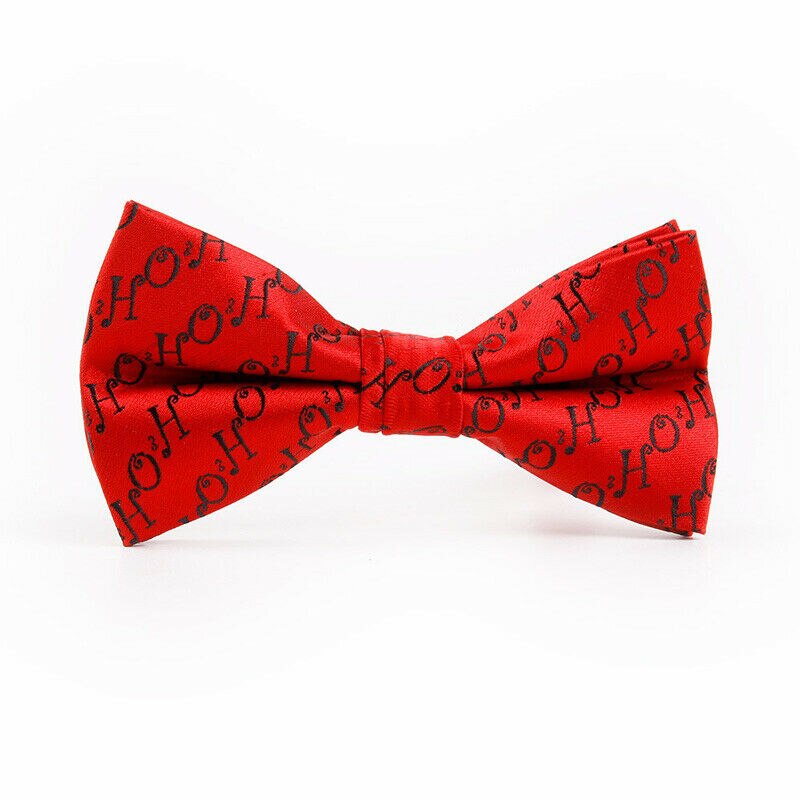 Jul bryllup justerbare mænd dreng bowtie slips butterfly hals nyhed: E