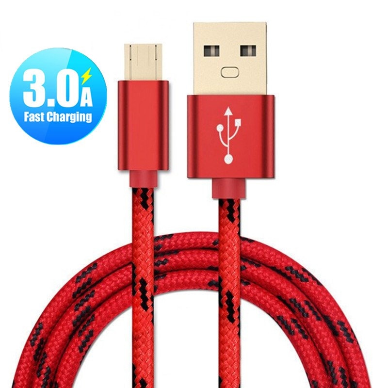 Goede 1 M/2 M Micro Usb-kabel Snelle Opladen Kabel Micro Usb 3A Voor Samsung Huawei Xiaomi Redmi lg Telefoon Oplader Kabel Microusb Cord