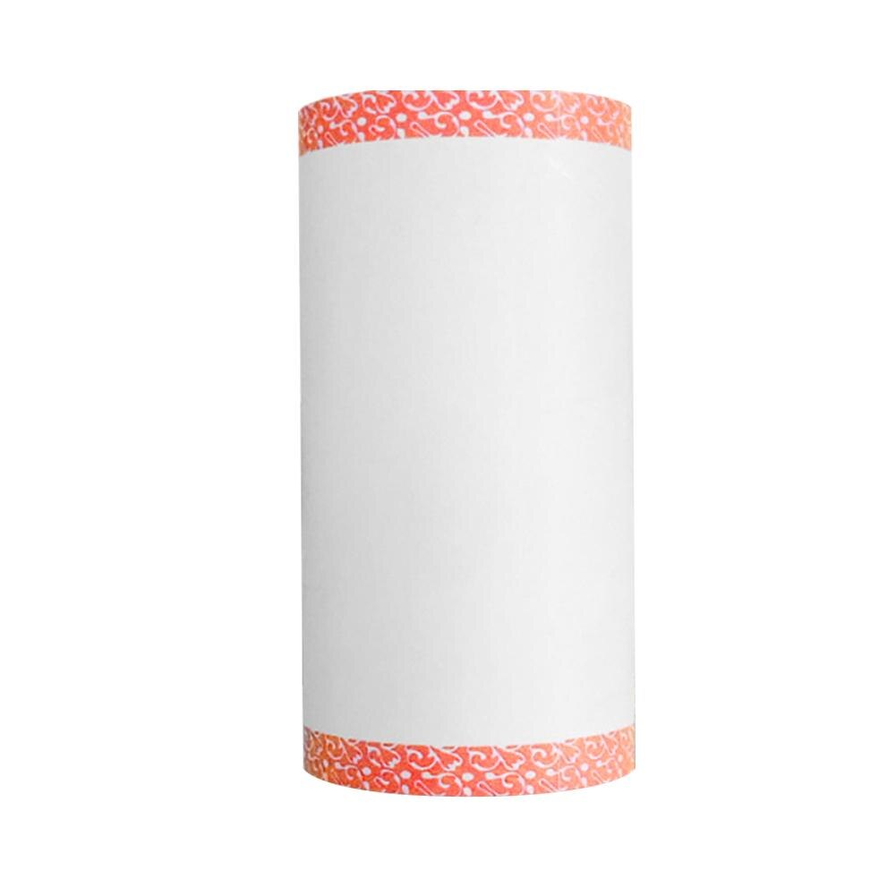 Papel de impresión de fotos para Paperang P1, adhesivo térmico de 57x30mm: Red Edge