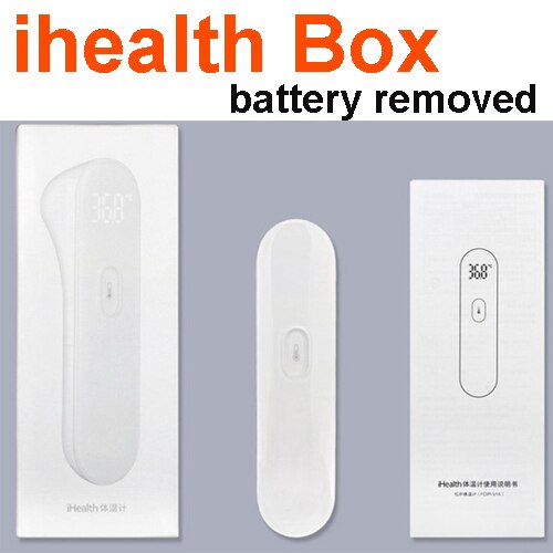 Original Xiaomi Mijia iHealth Thermometer Digital Fever Infrared baby kids Thermometer Non-contact Forehead temperature tester: ihealth