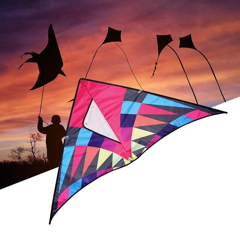 Rainbow Kite Nylon Ripstop Vliegende Speelgoed Kite Dragon Kite Windzak Parafoil Kite Goede Vliegende 30M Kite Lijn