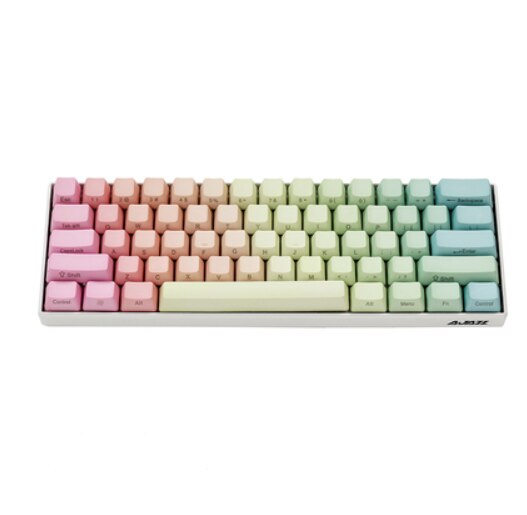 PBT copritasti è 60% 61 tasti fit per cherry MX interruttore tastiera meccanica libero di trasporto: Side3