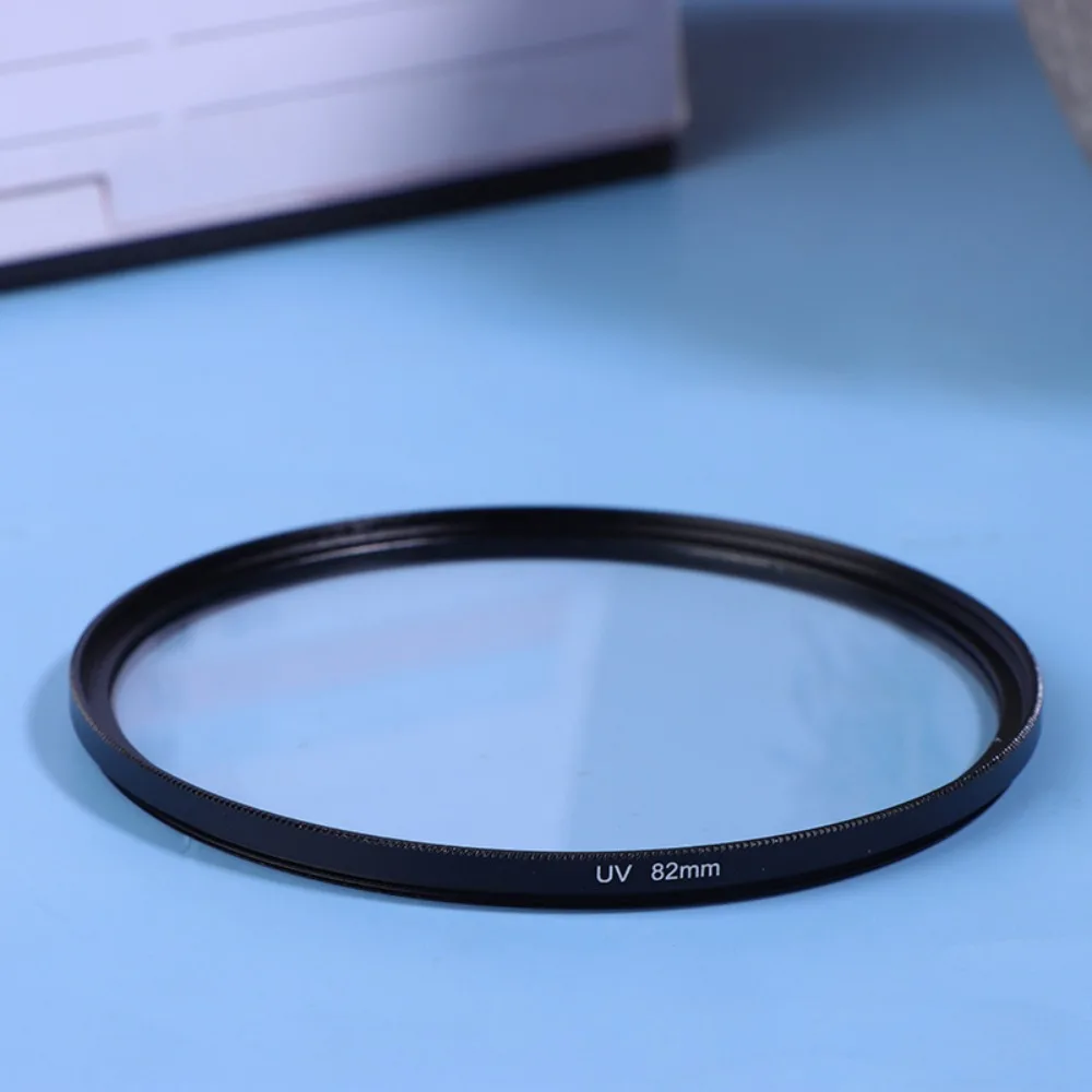 1Pcs 37/40.5/43/46/49/52/55/58/62/67/72/77/82mm Camera Lens Universal UV Digital Filter Glass Lens Protector: Beige