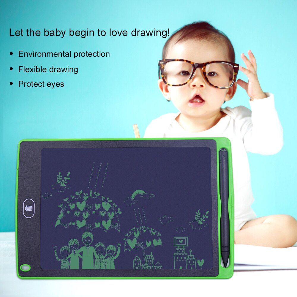 CHIPAL 8.5 Inch LCD Writing Tablet - Digital Graphic Pad with Stylus Pen - Electronic Drawing Board