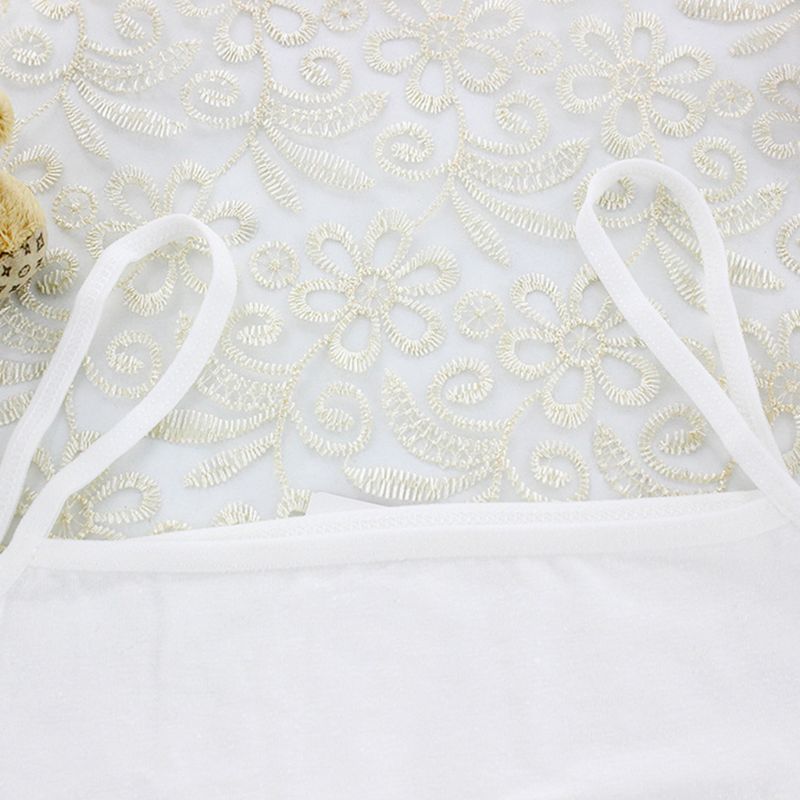 Jonge Meisjes Zomer Training Beha Cartoon Afdrukken Katoenen Ondergoed Tiener Single Layer Bralette 6 7 8 9 10 11 12 13 14 Jaar Oud