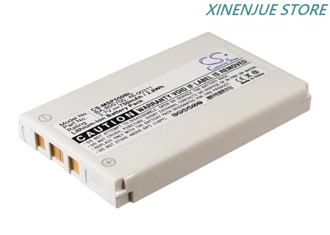 Barcode Scanner 3.7V/750mAh Battery 100845,33-KB1B3770000L3,BA-80S700,KB1B3770000L3 for CipherLAB 8001,8300-L