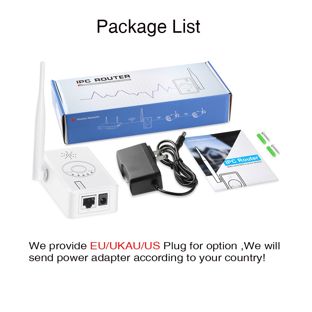Techege Wifi Range Extender Draadloze Repeater Voor Draadloze Beveiliging Camera Systeem Home Security Ip Camera Ondersteuning 2.4 Ghz Ipc