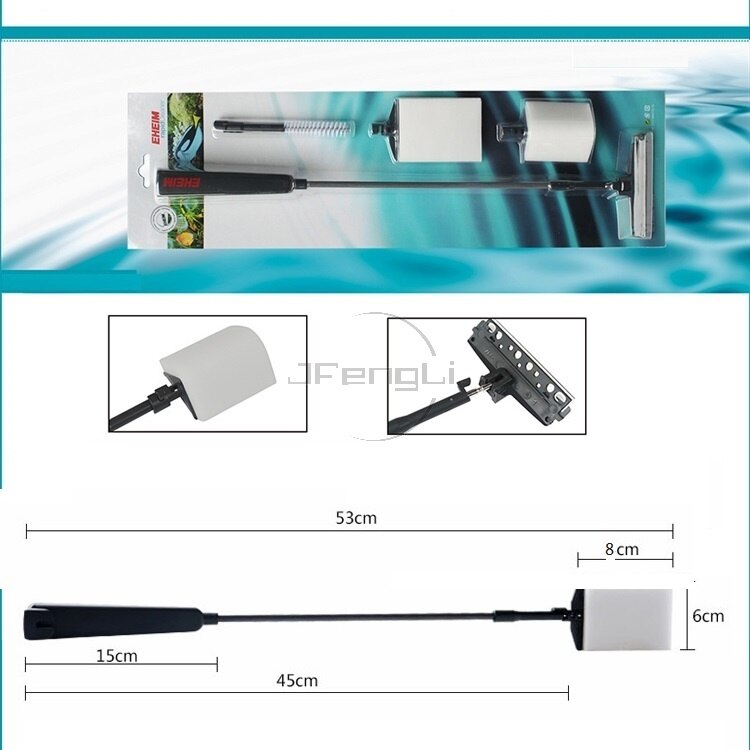 EHEIM Brush Multi-function glass cleaning kit Scraping algae knife for Marine Fresh Water Fish Plant Tank Aquarium
