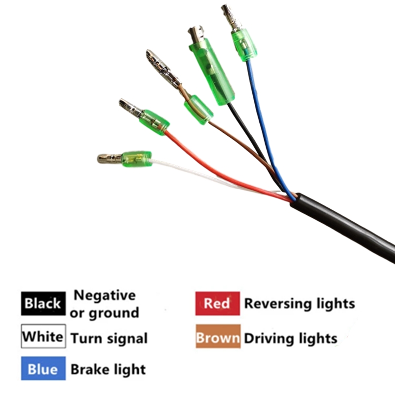 1 paar universele 10-80v 12v 24v 48v led heftruck achterlichten folk lift stop lights Reverse lichten waarschuwing achterlichten lamp