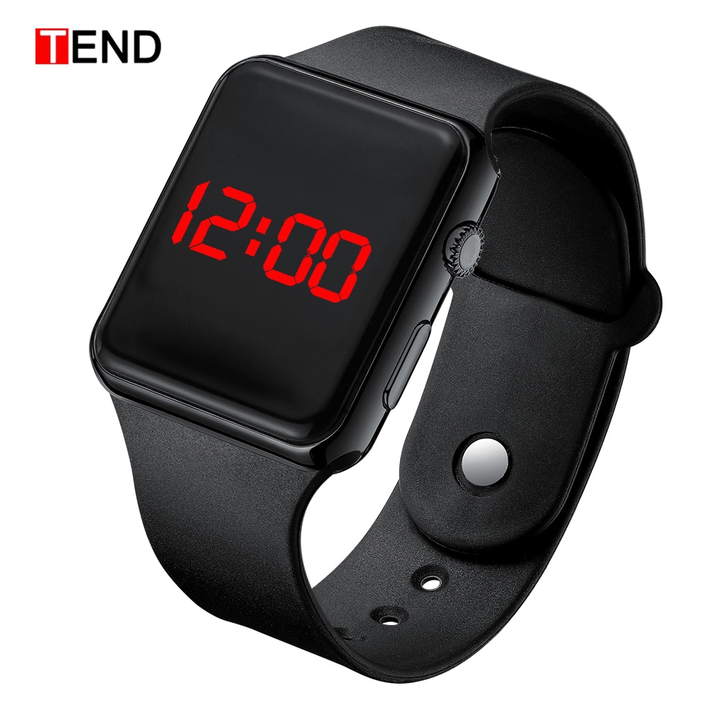 Menn kvinner ledet klokke silikon elektronisk klokke sport digital klokke par klokker klokke relogio digital montre homme