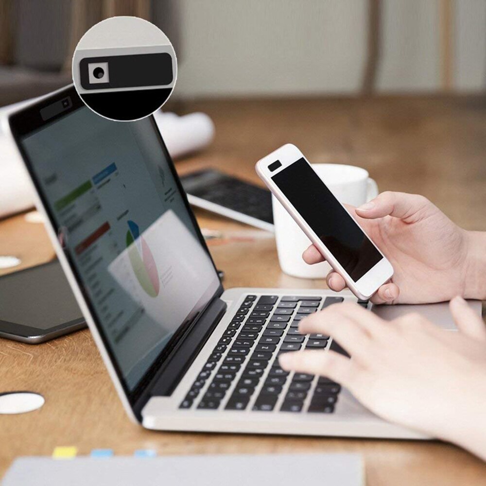 6/3/1pz lente cap Macchina Fotografica Del computer Portatile Autoadesivo Webcam Della Copertura di Caso per Ipad Pc computer Portatili Smartphone 26 Millimetri * 9.0 Millimetri