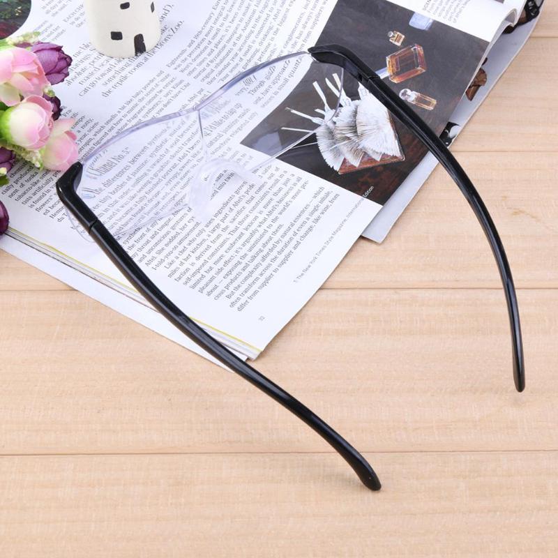 Portable Magnifying Glass 1.6X Frameless Eye Protection Magnifying Glasses Power Magnifier Knitting Magnifying Glass