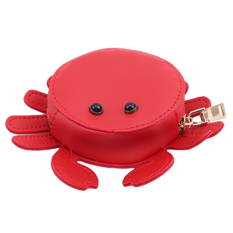 Girls Handbags Delicate Crab Crossbody Handbags Sweet Small Shoulder Bag Pu Cute Messenger Bags For Children