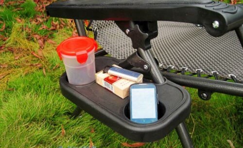 2 stk/mye bærbar clip-on stol sidebord koppholder sidebord utendørs hagefiske