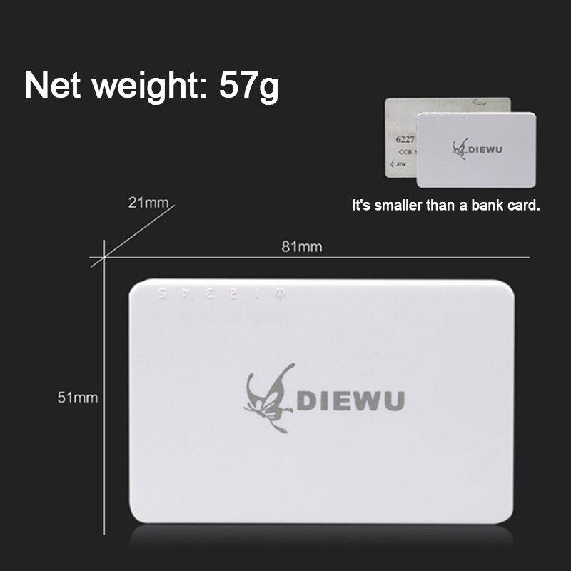 5 Port Ethernet Switch LAN Networks Hub Self-adaptive 10/100 Mbps Splitter