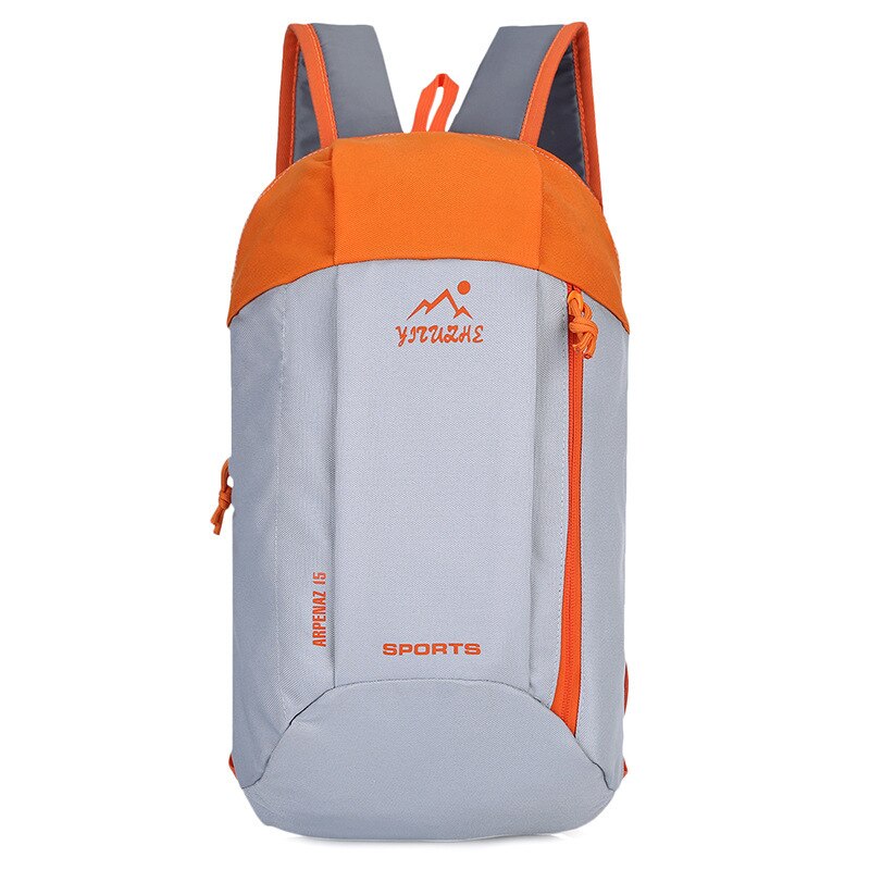 10L Outdoor Sport Licht Gewicht Waterdichte Rugzak Reizen Wandelen Tas Rits Verstelbare Riem Camping Knapzak Mannen Vrouwen Kind