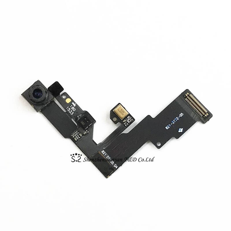 Pequeña cámara frontal para iPhone 5 5s 5c se 6 6s 6p 7 8 Plus, Sensor de luz de proximidad, Cable flexible, reemplazo de cámara frontal