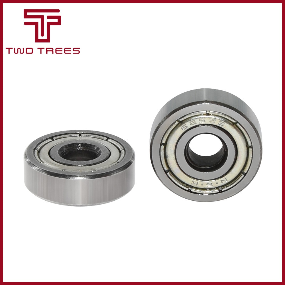 10pcs Miniature deep groove ball bearing 625ZZ 5*16*5 mm for 3D printer part parts 5x16x5mm 625z 625-zz