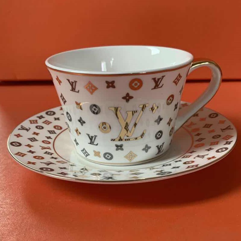 Tea Cup Saucers Bone China Teacups Coffee Cups Coffee Cup Saucers Set Mug Coaster Dish Set Office Tea Set Home Coffee Set: F1
