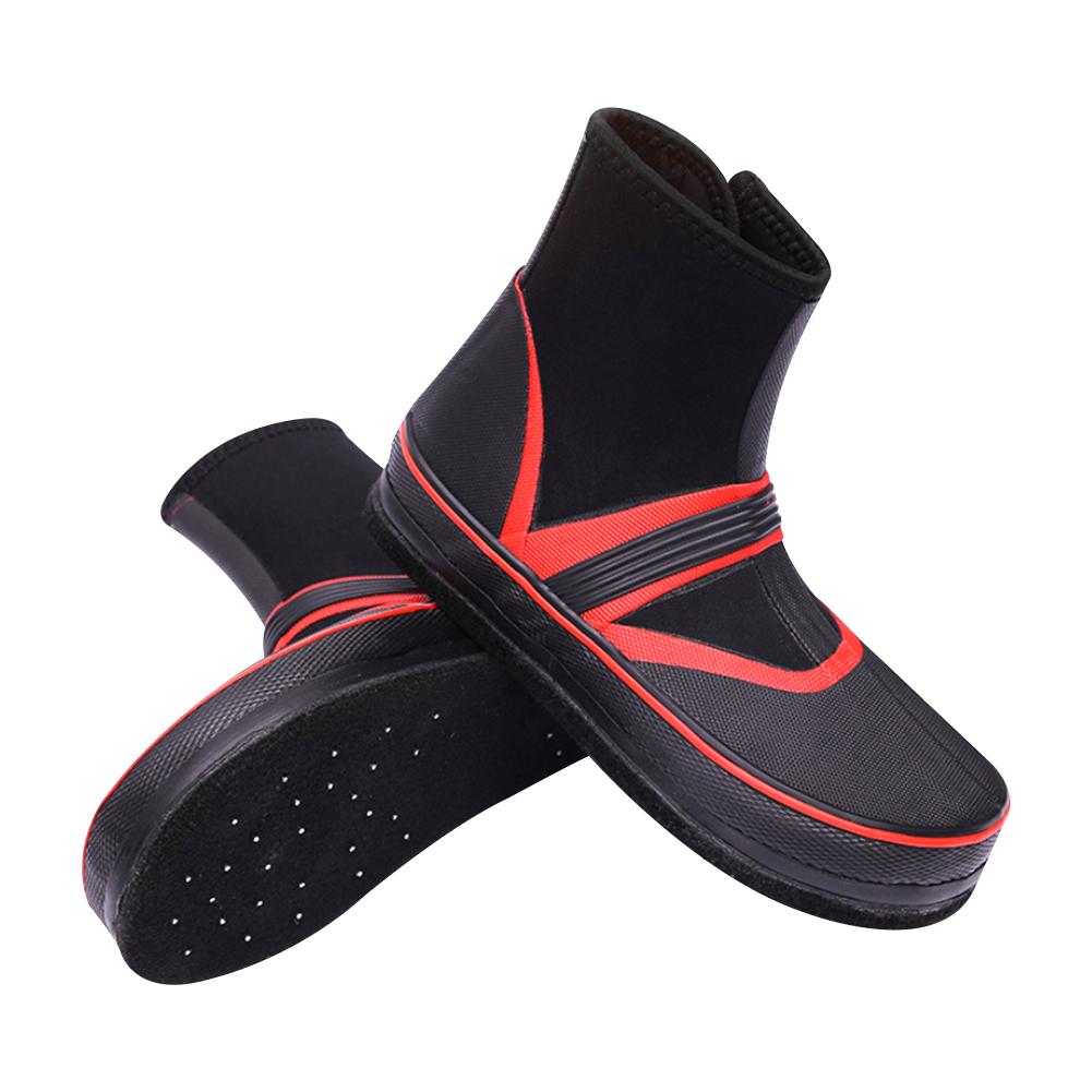 Zapatos de pesca agua de mar, zapatos de clavos, Botas de lluvia, antideslizantes, Fondo de fieltro, zapatos de pesca, equipo para hombres y mujeres: Default Title