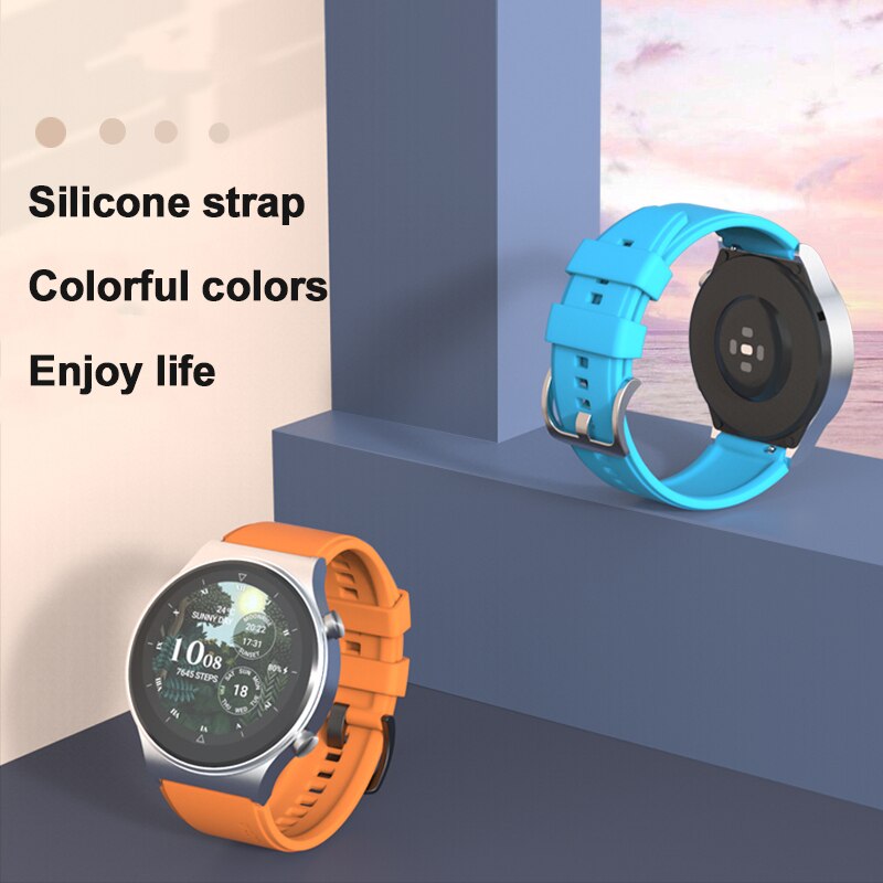 1PC Silicone Strap For Huawei Watch Gt2 Pro Official Silicone Strap Replacement Watchbands For Huawei GT2 Pro Watch Replace