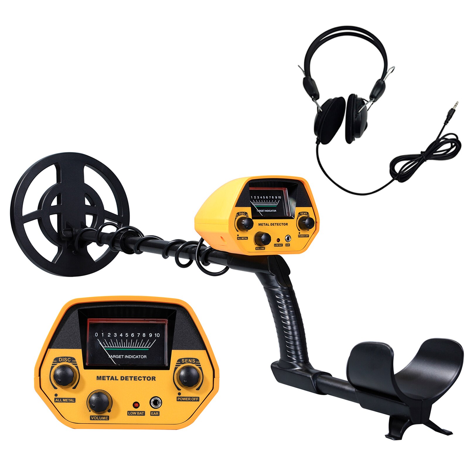 Underground Metal Detector GTX5030 Gold Detectors Treasure Hunter Circuit Metales Gold Detector Searcher Pinpointer: With Headphone