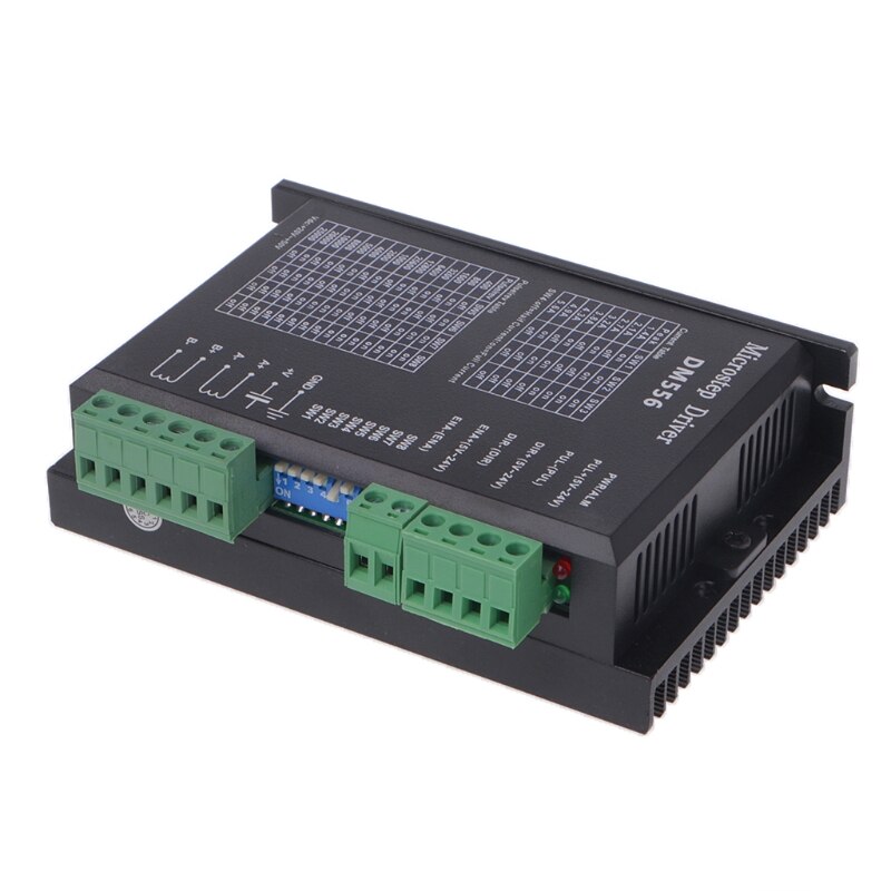 Motor paso a paso Digital bifásico DM556 42/57/86, controlador de Motor paso a paso para equipo eléctrico CNC