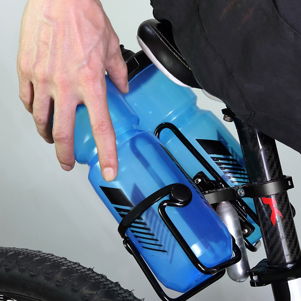 Cykel vand drikke flaskeholder rack kedelbeslag monteret stabilt stik