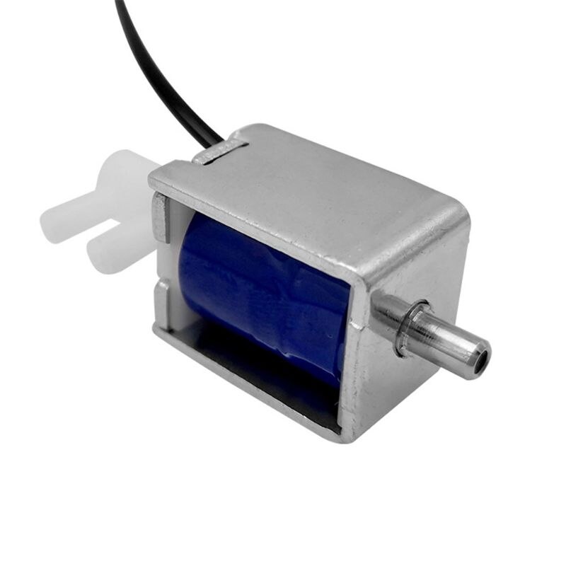Dc 12v micro mini elektrische magneetventielen 2- posities 3- weg gasafvoer uitlaat voor luchtpomp