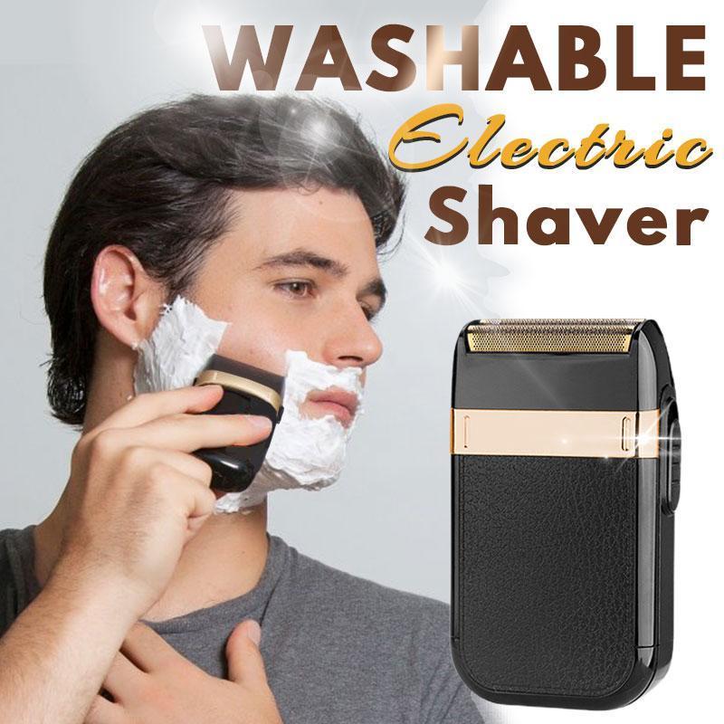 Powerful Rechargeable Shaver For Men Waterproof Electric Shaver Beard Shaving Machine Washable Electric Razor