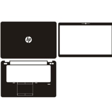 Laptop Carbon Fiber Vinyl Skin Sticker Cover For HP EliteBook 850 G1/850 G2 15.6"