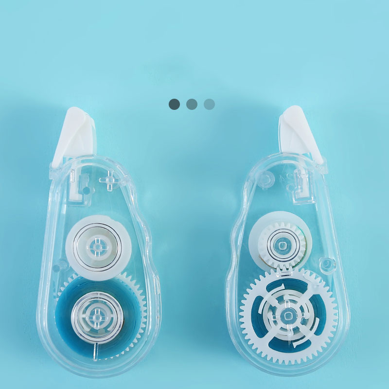 (4 stks/1 set) Dubbelzijdige Stippen Lijm Tape, Zuurvrij & Archiefveilig, Permanente Tape Roller Tape Runner, Plakband Dis