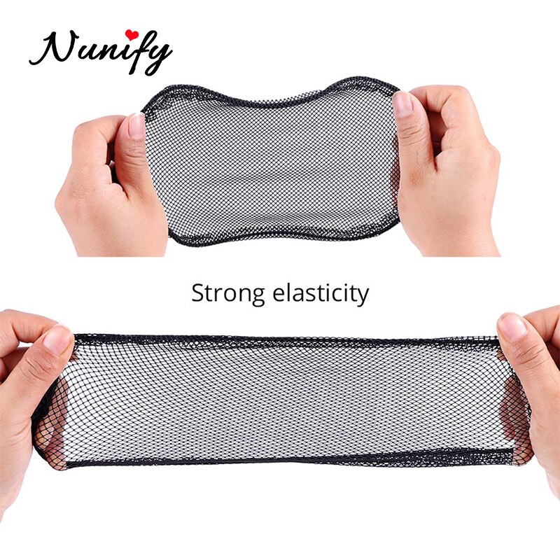 Nunify-malla para el pelo para coleta de mujer, Accesorio para hacer coletas, con rejilla para el pelo, bonita herramienta para el cabello
