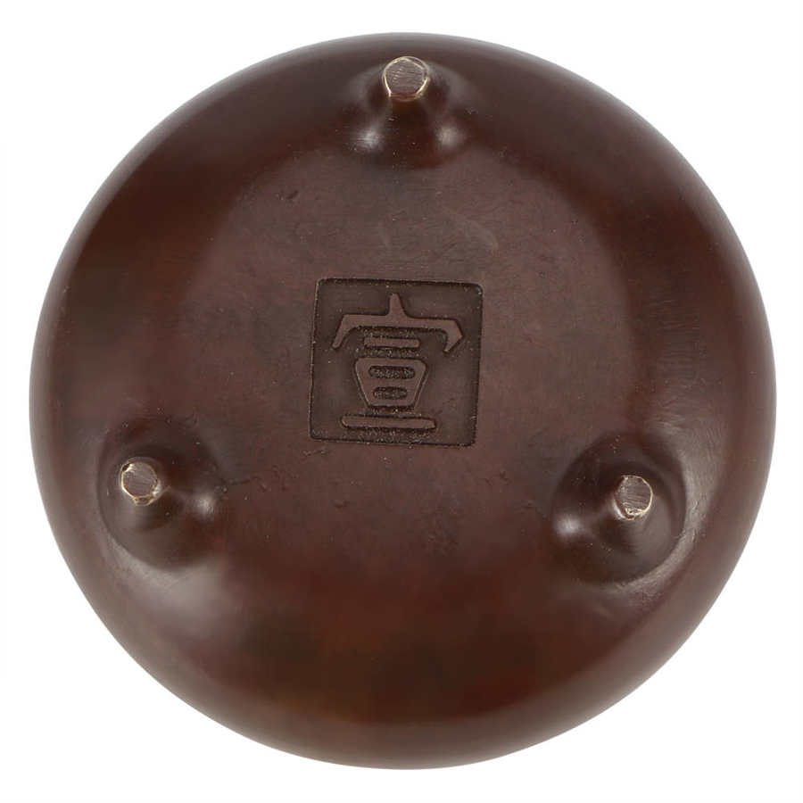 Acryl Opbergdoos Fijne Koper Wierook Houders Met Drie Benen Huishoudelijke Ambachten Boeddhistische Levert Afstandsbediening