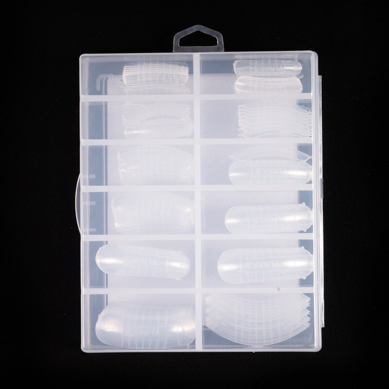 Mizhse Vinger Nail Extension Mold 120 Pcs 12 Size Grandado