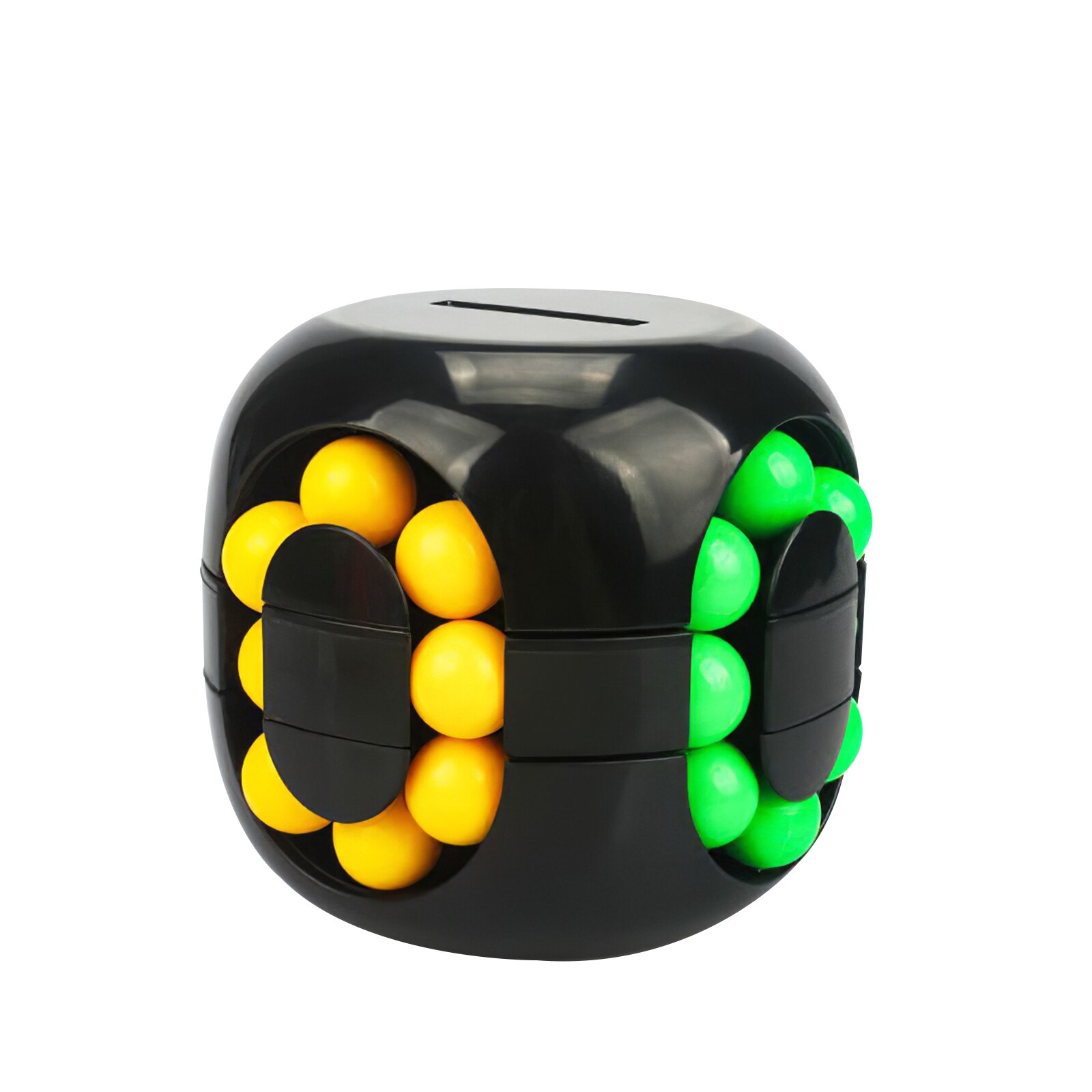 Little Magic Bean Speelgoed Gekleurde Bead Roterende Speelgoed Vingertop Gyroscoop Stress Cube Kinderen Educatief Spin Speelgoed: A