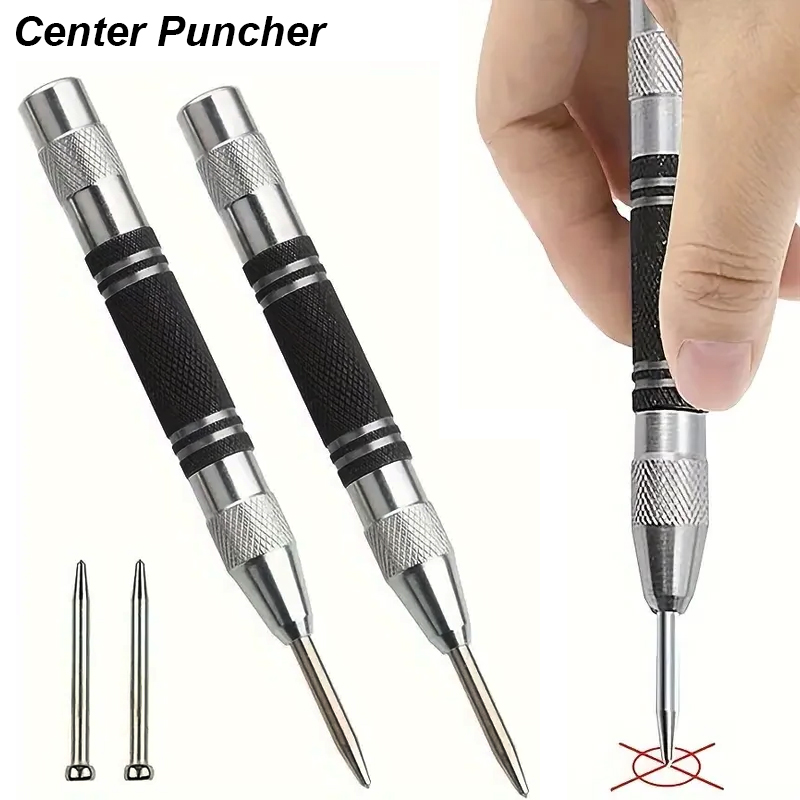 Auto Center Locher Lochmarker Holz Metall Stahl Federlast Kerner Bohrer Lokalisierer schwer Pflicht schlagen Zimmerei Automatisches Handwerkzeug