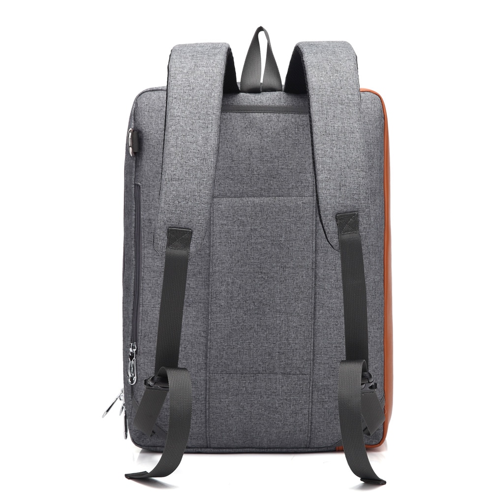 Mochila portátil Convertible COOLBELL de 17,3 pulgadas, mochila multifuncional de gran capacidad para estudiantes, mochila de viaje de negocios