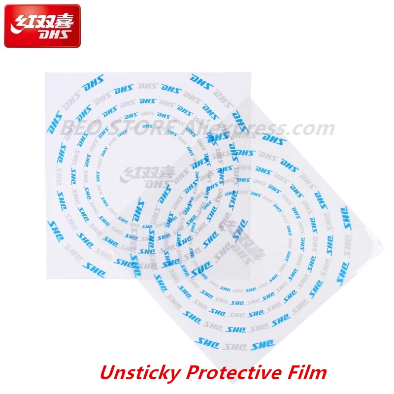 Film protecteur en caoutchouc DHS pour Tennis de Table, pack d&#39;accessoires pour battes de ping-pong, 10 pièces