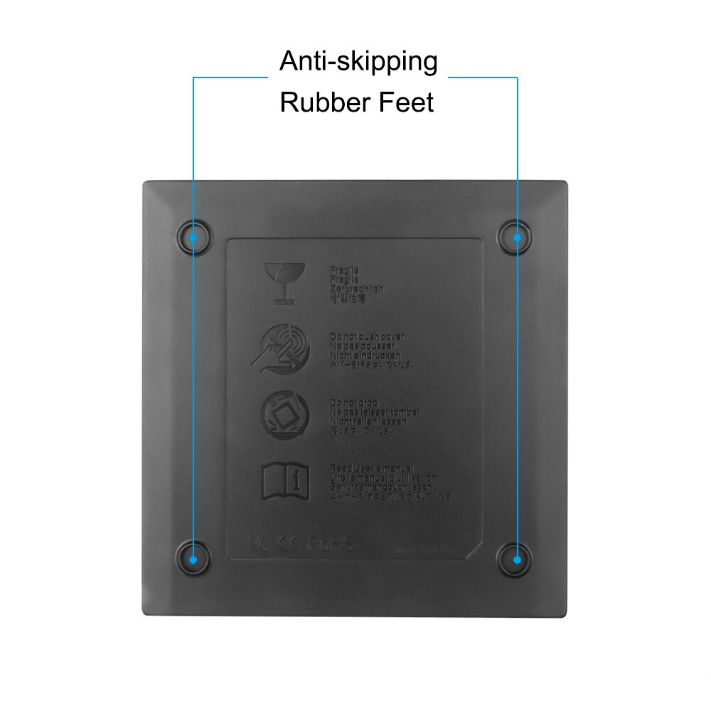 12.7mm USB 2.0 External DVD/CD-ROM Case For Laptop Desktop PC Optical Disk Drive SATA To SATA External DVD Enclosure