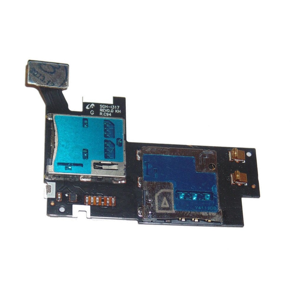 For Samsung Galaxy Note 2 GT-N7100 N7105 I317 T889 L900 I605 R950 Micro SD Card Tray Micro /SIM Card Tray