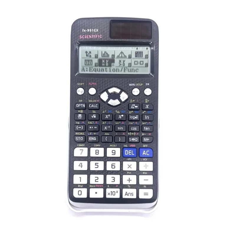 Fortgeschrittener wissenschaftlicher Taschenrechner mit 552-Funktionen, komplexe Zahlen, Statistiken, Vektoren für Ingenieure und Mathematikstudenten