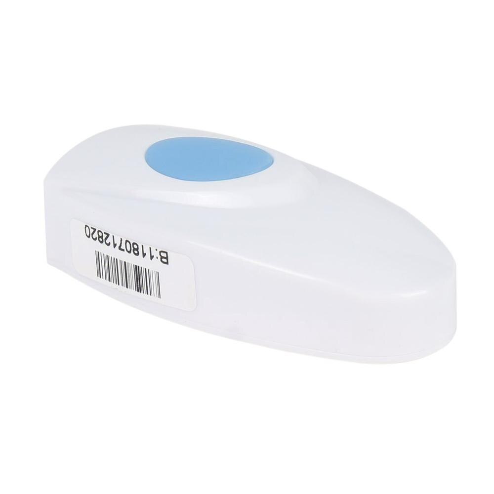 Timbre inalámbrico para el hogar, timbre con Control remoto de 100M, sin pilas, música inteligente, luz LED, receptor de seguridad