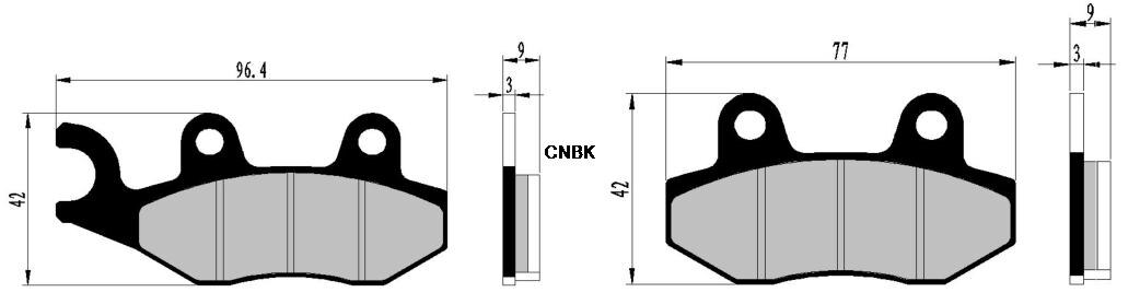 Klocki hamulcowe zestaw dopasowanie YAMAHA ulica XTZ750 XTZ 750 Super Tenere 3WM F343 1989 1990 1991 1992 1993 1994 1995 przód tył