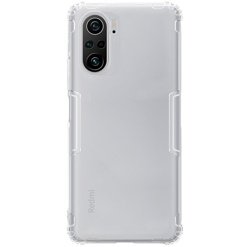 Nillkin Voor Xiaomi Poco F3 Case Natuur Tpu Soft Touch Siliconen Cover Ultra-Dunne Telefoon Bescherming Case Voor Xiaomi poco F3 Case: Clear