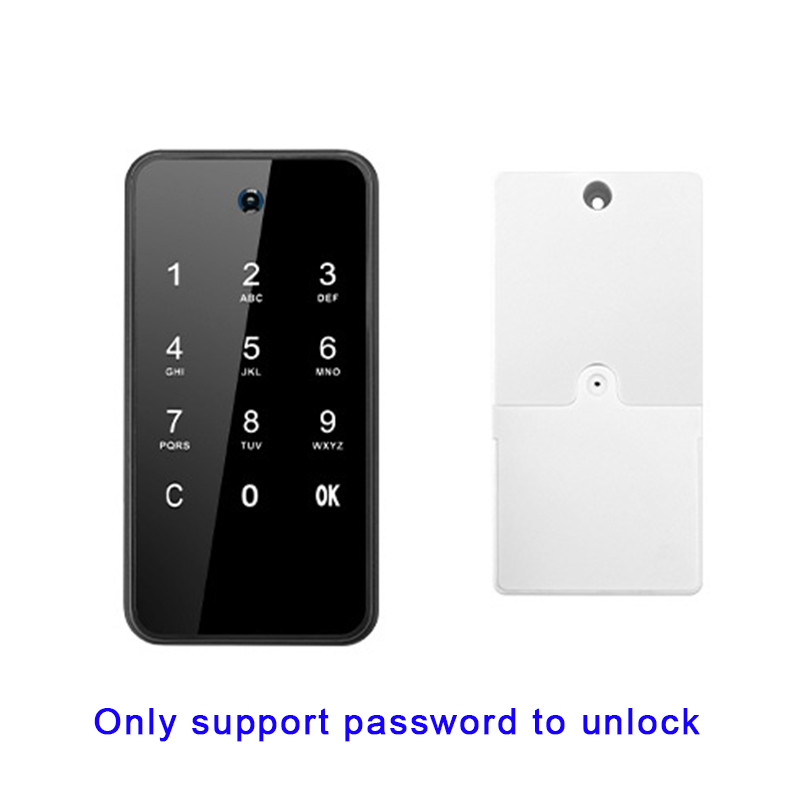 Touch Toetsenbord Elektrische Wachtwoord Kast Lade Automatische Motor Lock: Wit