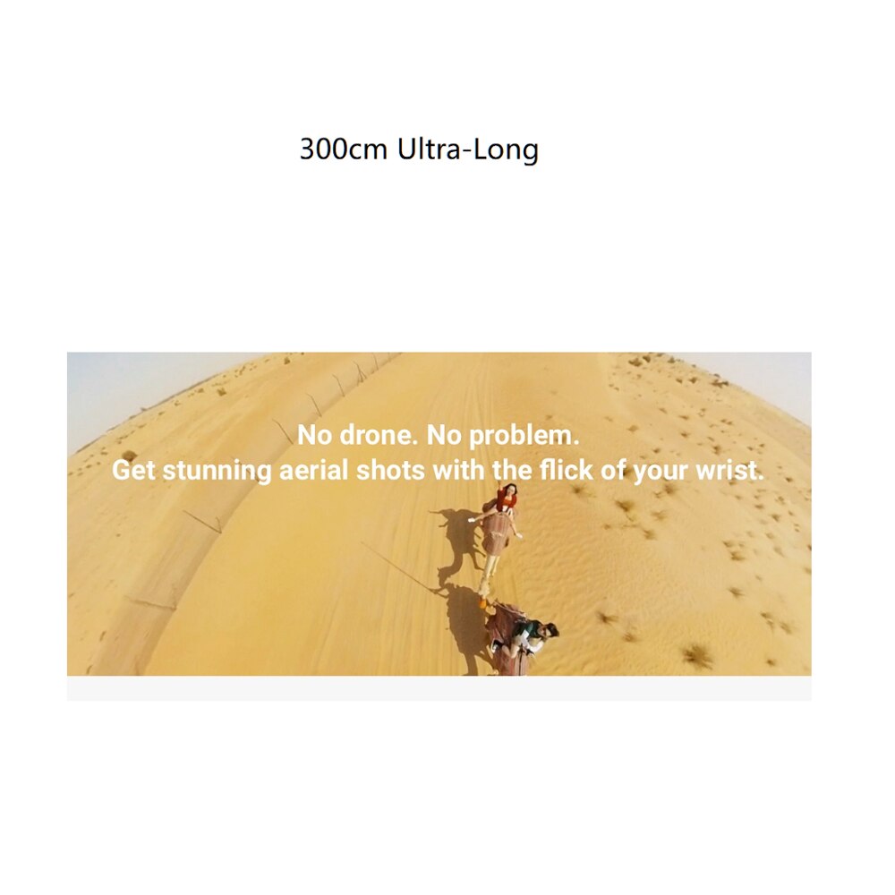 Palo Selfie Invisible de fibra de carbono, monopié Ultra largo de 3m para Insta360 ONE X2 ONE R X Gopro sjcam xiaomi yi DJI Cámara deportiva