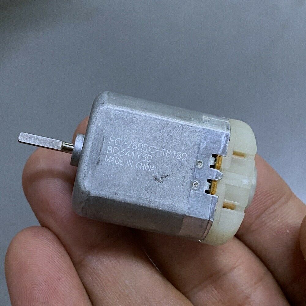 Mabuchi – Micro moteur FC-280SC-18180 cc 12V 9700 tr/min, arbre en D pour serrure de direction de porte de voiture électrique, actionneur de rétroviseur