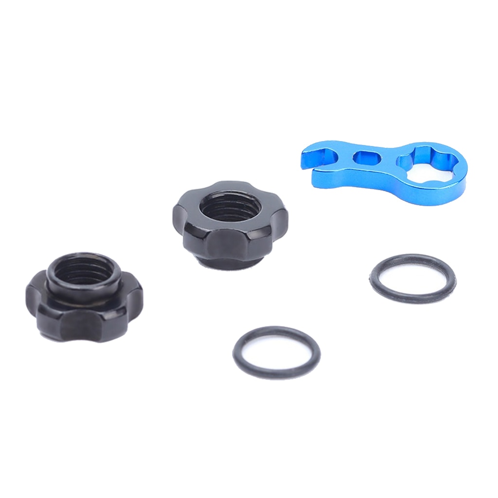 Bike Valve Adapter Schrader to Presta Converter Bicycle Valve Core Wrench