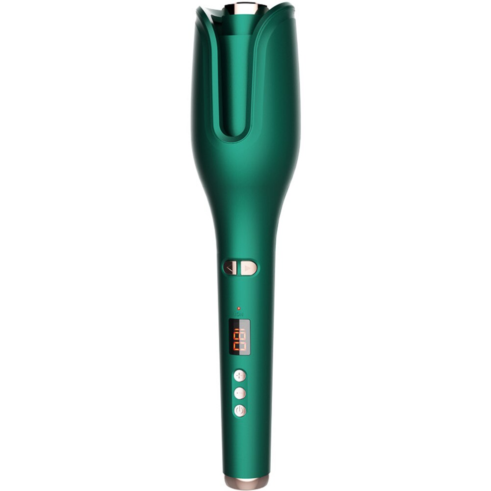 Anti-Scald Hair Styling Device Automatic Hair Curler Long-lasting Perm Splint Perm Easy Use Practical Hair Styling Tools: Green